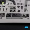 KELIK K72107 KI-21 interior 3D decals for ICM kit 1/72